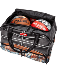 SPALDING X FIRE MONEY SNEAKER DUFFEL