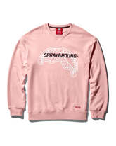 PULLOVER CREW NECK SWEATSHIRT (PINK)