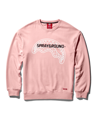 PULLOVER CREW NECK SWEATSHIRT (PINK)
