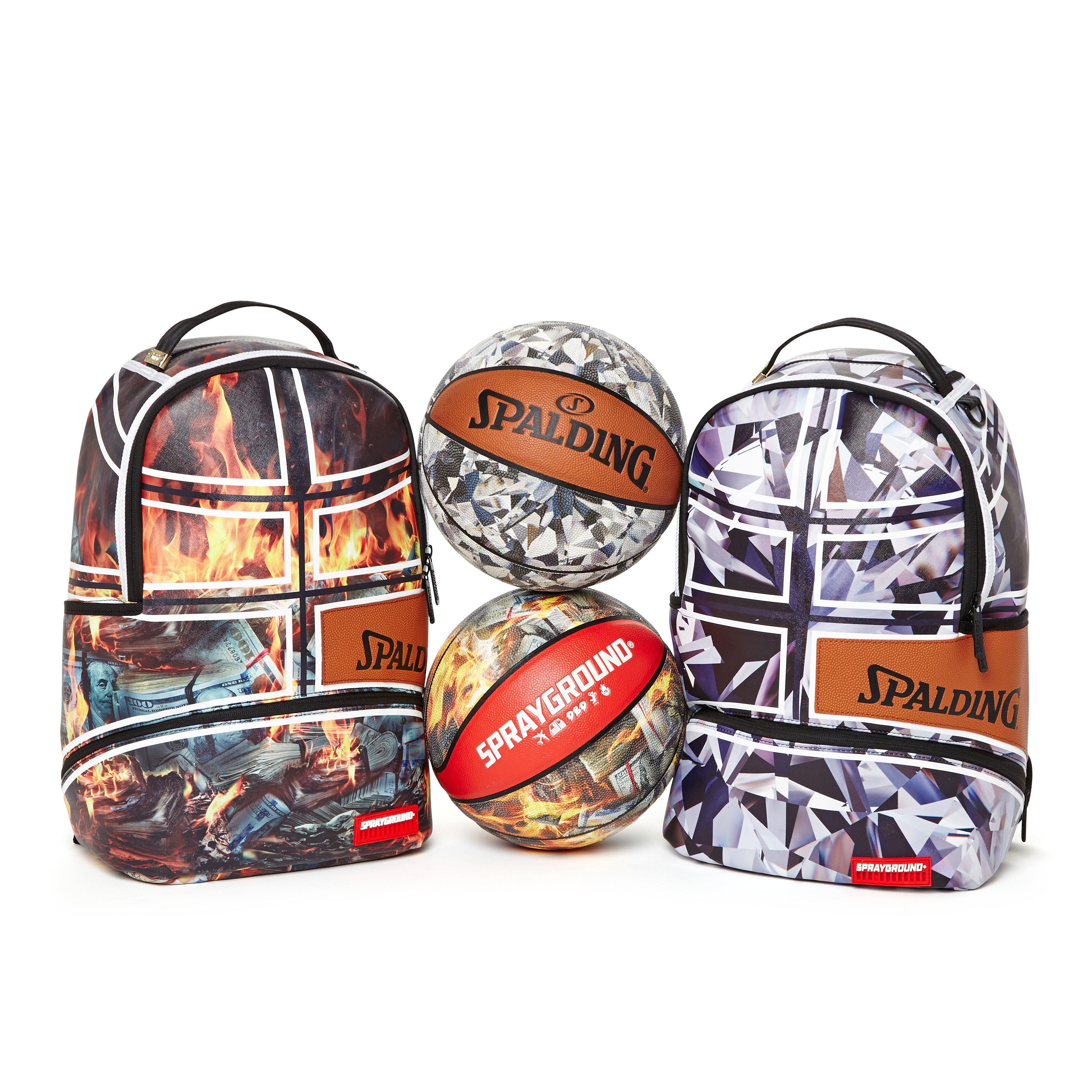 SPALDING X  FIRE MONEY BACKPACK
