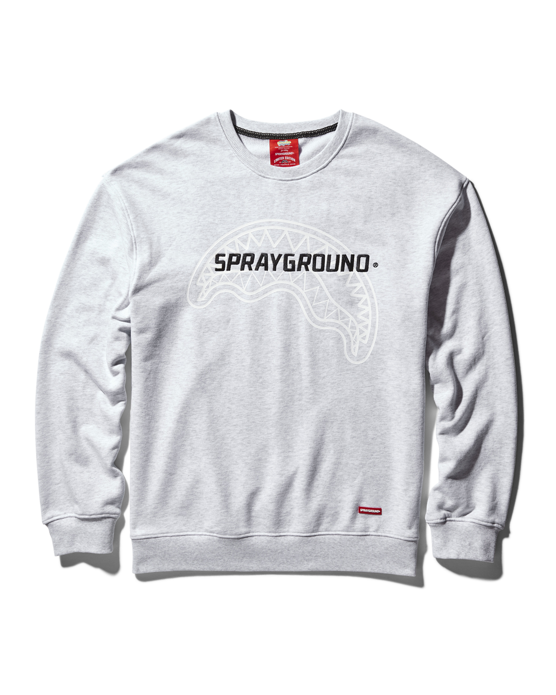 PULLOVER CREW NECK SWEATSHIRT (LT GREY)
